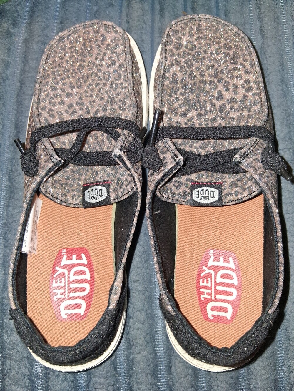 Hey Dude Women's Wendy Sparkle Animal loafers - Picture 2 of 6